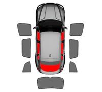 Pare-Soleil FenêTre De Voiture pour Suzuki Vitara 2020-2023,Avant ArrièRe Vitres LatéRales Pare Soleil Anti-UV Pliables Protector Accessoires,E/7-all-windows