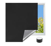 Pare Soleil Fenêtre Maison, 100x145cm, Rideau Occultant Portable | Store Thermique, Sans Perçage, 100% Occultant, Adhésif, Coupe Libre