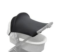 Pare-soleil for poussette - Protection contre la pluie et les UV | Convient aux poussettes, sièges auto et poussettes | Panneau en maille respirante avec sangles réglables(Black1)
