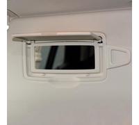 Pare-soleil gauche pour rétroviseurs de courtoisie GL ML W166 X166 GLS GLE modèles 2012-2019 - Remplacement direct avec connecteur correct (beige clair)