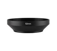 Pare-soleil grand angle pour appareils photo reflex numériques 39 mm, 40,5 mm, 43 mm, 46 mm, 49 mm, 52 mm, 55 mm, 58 mm, 62 mm, 72 mm, 77 mm, 82 mm - Pare-soleil en métal pour appareils photo reflex
