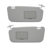 Pare-Soleil Gris Côté Conducteur Gauche/Droit avec Rétroviseur Rabattable pour Hyundai Getz 2002-2011(Gray 1 Pair)