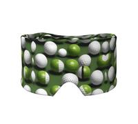 Pare-soleil imprimé balle de golf pour sieste, voyage, yoga, yeux bandeau, voyage, bureau, sieste, avion