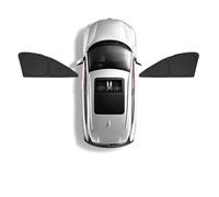 Pare-Soleil Intégral pour VW pour Sharan 7N (2011-2022) - Protection De Confidentialité pour Vitres De Voiture - Noir - Pliable Visière Pare-Brise(Front Side Window)
