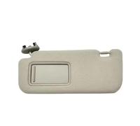 Pare-Soleil Intérieur avec Rétroviseur pour Toyota pour Corolla 2008-2013 Gris Et Beige Côté Conducteur Passager Gauche Droite Pièces détachées Auto(Beige Left)