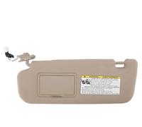 Pare-Soleil Intérieur De Voiture avec Miroir Maquillage 852013K010QD Remplacement pour Hyundai pour Sonata 2006 2007 2008 Pare Soleil Fenêtres de Voiture(La Gauche)