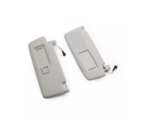 Pare-soleil intérieur gris, 1 ou 2 pièces, miroir de maquillage, Compatible Pour VW Golf 7 7.5 / Passat B8 / CC/Jetta MK7 / Skoda Octavia 3 5G0857551 5G0857552(Grey 1 Pair)