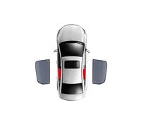 Pare-Soleil Intérieur Pare-Soleil magnétique pour Voiture, Compatible avec pour Mitsubishi pour Pajero V97 pour Montero pour Shogun 2006-2021 Couvresoleil Voiture(2PCS Rear Windows)