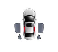 Pare-Soleil Intérieur Pare-Soleil magnétique pour Voiture, Compatible avec pour Mitsubishi pour Pajero V97 pour Montero pour Shogun 2006-2021(Rear Triangular)