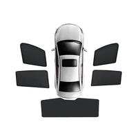 Pare-Soleil Intérieur pour Peugeot 2008 A94 2013-2019 Couverture Voiture Pare-Soleil magnétique Filet Protection Rideau d'ombrage Store Enrouleur(5pcs)