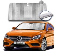 Pare-soleil intérieur voiture - Belle commode - Protection UV - Pliable - Universel - 80x150 cm - Alliage aluminium