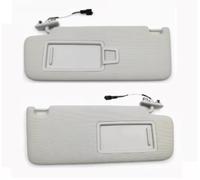 Pare-soleil Intérieur Voiture Pour VW Pour Golf 7 Passat B8 CC 2013-2022 | Pare-soleil Voiture 5GG857551 Panneau De Pare-soleil Avant Noir Avec Miroir De Maquillage(1 Pair Grey)