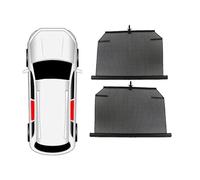 Pare-Soleil Latéral Levage Universel pour Voiture Rideau Noir Rétractable Automatique Type Suspendu Protection Fenêtre Parasols De Voiture(Rear Side Window)