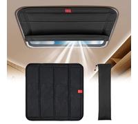 Pare-Soleil MagnéTique avec Pochette De Rangement,Housse De Toit MagnéTique IsoléE,Housse Isolante pour Ventilateur Maxxair, Fantastique Ventilateur, Camping-Cars Et Camping-Cars(16.25" X 16.25")