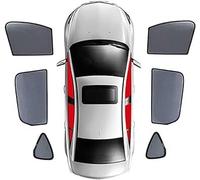Pare-Soleil Magnétique en Maille pour Jaguar F-Pace 2018-203 Vitres Latérales de Voiture Rideau de Défense UV
