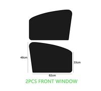 Pare-Soleil Magnétique Pour Pare-Brise De Voiture,Housse Pare-Soleil,Parasol Pour Geely Geometry C Gc6 Tugella Emgrand Ec7 X7 Atlas Pro Coolray 2023 - Type 2pc Front-No Logo