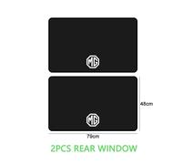 Pare-Soleil Magnétique Pour Voiture,Couverture De Protection Uv Pour Mg Zs Ev 2022 Hs 4 5 3 7 6 Gt Mulan Rx8 Rx5 Tf 3 6 1 Phev Cosy Or One V80 Gs - Type 2pc Rear-For Mg 1