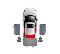 Pare-Soleil Magnétique pour Voiture pour Skoda pour Yeti 5L 2009-2017, Cadre De Pare-Brise Avant, Latéral Arrière pour Bébé Pare Soleils pour Pare-Brise(5PCS Rear Train Back)