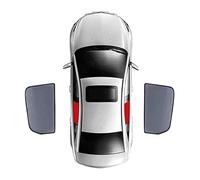 Pare Soleil Magnetique Voiture pour C5 Aircross 2017-2022 Pare-Soleil pour Vitres Latérales Avant Et Arrière Protection UV La Vie Privée 5 Pièces Wholecar Complet(2pcs-Rear-Doors)