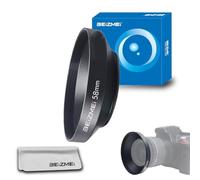 Pare-Soleil métallique 58mm, Bague Avant métallique Grand Angle Compatible avec Tous Les objectifs filetés 58mm (Type Universel) (Cache-lumière Grand Angle 58mm)