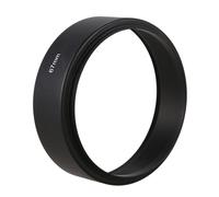 Pare-soleil métallique standard à monture 67 mm pour objectifs Canon, Nikon, Pentax, Sony et Olympus