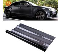 Pare-Soleil Noir Pour Vitres De Voiture,Rouleau De Film Teinté,Couvercle En Verre De Maison,Fenêtre Latérale Teintée,Accessoires Automobiles,Vlt,50x600cm