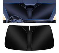 Pare Soleil Parapluie pour Voiture pour Opel Combo, Couverture Pare-Brise Voiture, Pare-Soleils Avant, Protège Pare Brise Soleil,A/Black