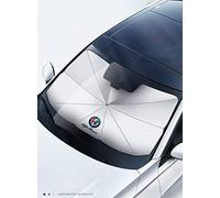 Pare-Soleil Pare-Brise de Voiture, pour Alfa Romeo Stelvio Bloque Les Rayons UV Protecteur Pare-Soleil Pliable, Gardez Votre Véhicule Au Frais