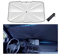 Pare-Soleil Pare-Brise de Voiture, pour BMW M4 2020-2023 empêche Les Rayures Voiture Pare-Soleil Avant Protection UV Pliable Protection avec Pare-Soleil de Voiture Blocage