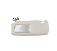 Pare-Soleil Pare-Soleil Intérieur De Voiture avec Miroir Gris Beige Pare-Soleil Gauche Droite Côté Conducteur Passager pour Toyota Auris pour Corolla 2007-2013 Panneau de Pare-Soleil(Beige Left)