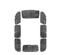 Pare Soleil Pare-Soleil Vitre pour Toyota pour HiAce DX pour SGL pour LWB Série 200 Pare-Soleil Maille Noire 5 Couches Structure Standard Conception Extérieure Toutes Les Fenêtres