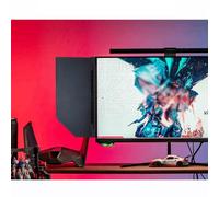 Pare-soleil pliable anti-reflet pour écrans de 24 à 27", angle de 180° réglable, panneau latéral, accessoires d'ordinateur de bureau (1 ensemble)
