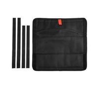 Pare-soleil pliable imperméable à 4 couches en film d'aluminium isolé pour camping-car, camping-car, fenêtre d'aération de toit, 41 x 41 cm, noir