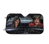 Pare-Soleil Pliable pour Pare-Brise de Voiture, Ajustement Universel, 51.2 "X 27.5", Gardez Votre véhicule au Frais, Soleil UV et réflecteur Chaleur pour Camion SUV