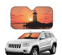 Pare-soleil pliable pour pare-brise de voiture - Bloque le phare - Pare-soleil pour SUV - Garde votre véhicule au frais