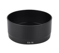 Pare-soleil portable en plastique de qualité ES-78 pour objectif Canon EF 50 mm F1.2L USM