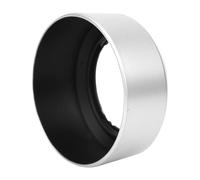 Pare-soleil portable en plastique de qualité LH-40B pour objectif Olympus M.ZUIKO 45mm f1.8 (argent)