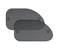 Pare Soleil pour Audi Q8 2018-2026, Protection UV avec Ventouses Portable Cache-Soleil pour Vitres Latérales Arrière Anti-Chaleur,2PC Slanted windshid