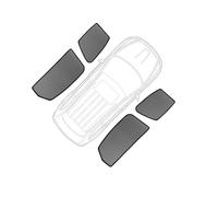 Pare-Soleil pour Auto pour Nissan pour Patrol Y62 2015-2023 Pare-Soleil Voiture Bouclier Avant Arrière Fenêtre Latérale Pare-Soleil Visière(4PCs Side Windows3)