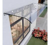 Pare-soleil pour balcon, terrasse et terrasse, protection UV, imperméable, élégant Markise (35 x 80 cm)