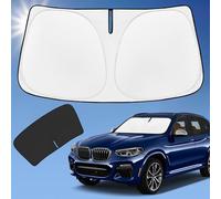 Pare-Soleil pour BMW X3, 4 Couches, Pare-Soleil pour fen阾re Avant de 2018 ?2023, Base X3, xDrive28i, xDrive35i, M Sport SUV 240T, Bloque Les Rayons UV, Accessoires de Voiture'