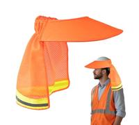Pare-soleil pour casque de protection de travail, protection solaire pour casque, siège réglable, protection UV, respirant, pour le visage, la tête, le travail, la randonnée, le jardin, le cyclisme