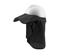 Pare-soleil pour casque de sécurité - Protection UV - Facile à porter - Pour la prévention des coups de chaleur - Chantiers de construction en plein air