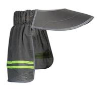 Pare-Soleil pour Casque de sécurité, visière de Refroidissement élastique Respirante avec Bande réfléchissante, Protection Solaire pour Casque sécurité, Travail en Plein air pour Hommes et fe