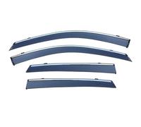 Pare-Soleil pour Crosstour 2010-2019 2020 2021 Déflecteur de vitres latérales Rain Or Shine Pare-Soleil Ventvisor Strip Auvents Vitres Décoratives(PS Plating)
