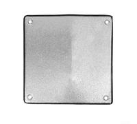 Pare-soleil pour fenêtre en feuille d'aluminium, 50 x 100 cm, film isolant réfléchissant pour protection contre la chaleur, imperméable et résistant aux UV, convient pour la maison, la salle de bain