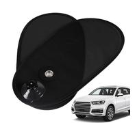 Pare-soleil pour fenêtre latérale de voiture | protection solaire pour fenêtre de voiture - écran avec protection UV adhésif électrostatique et ventouse pour véhicules camionnette berline voyage
