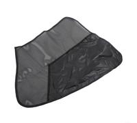 Pare-soleil pour fenêtre latérale pour automobiles utilisant deux couches de maille et aimants intégrés pour un positionnement stable sans adhésifs ni clips (avant droite)