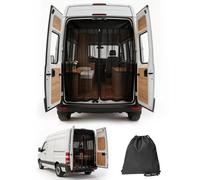 Pare-soleil pour hayon, avec fermeture éclair et aimants, protection solaire et brise-vue, compatible avec Mercedes-Benz Sprinter, VW Crafter, Renault Master