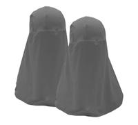 Pare-soleil pour le cou du casque - 2 pièces de doublure respirante à séchage rapide, protection solaire avec bande réfléchissante | Accessoire de sécurité extérieur pour construction, randonnée